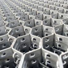 Hexagonal Cellular Mesh Grating Big Mud Claw Tortoise Shell Mesh Welded Manufacturer's Refractory Anchors for Lining Cutting thumbnail-1