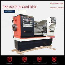 Cnc Lathe Ck6150x1000, Model 6150 Cnc Lathe With Hydraulic Double Chucks thumbnail-1