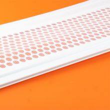 Vinyl Gutter White Brown Plastic Gutter Guard for Rain Roof thumbnail-3