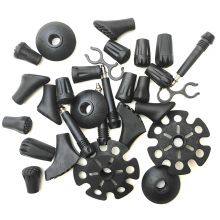 11mm Hole Diameter Trekking Pole Tips - Walking Sticks Replacement Tip Protectors for Trekking Poles, Hiking Sticks & Canes thumbnail-5