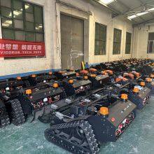 Industrial Tracked CE EPA Euro5 Single Cylinder Gasoline Engine Robot Customization Color Remote Control Lawn Mower for Slopes thumbnail-4
