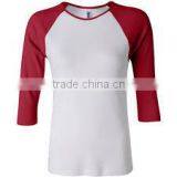 Ladies 3/4 Sleeve Raglan T-shirt thumbnail-1