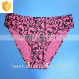 Laser Cut Underwear, Women Underwear, Bonded Waistband and Leg Open thumbnail-5