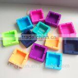 Wholesale Outdoor Ashtray, Silicone Square Car Ash Tray thumbnail-5