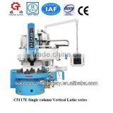 China Single Column Vertical Lathe Machine C5117E Machine Price Torno From China thumbnail-1