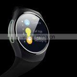 Full Display Round IPS Screen LCD MTK2502C BT4.0 Smart Watch Phone KW18 Smart Watch thumbnail-5