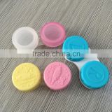 Different kinds of plastic contact lens cases