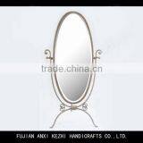 Antique Iron Floor Standing Mirror thumbnail-1