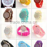 2016 Geneva Brand Latest Silicone Watch Men Women Fashion Popular Teenage Fashion Watches thumbnail-6