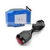 HOT 36V/4.4Ah 18650 li ion high rate rechargeable battery pack for scooter, skateboard, solowheel, Balance Bike, toy