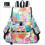 Printed Nylon Backpack Bags Fashion Rucksack Backpack for Girls