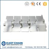 Single hinge straight running width 82.6mm 420 stainless steel top chain SS812-K325
