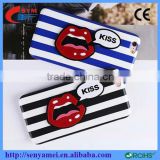 Fashion Patterns Kiss for iphone 6 case back covers plus case 2016