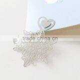 Etched Stainless Steel Metal Bookmark Clip for Decoration Craft