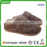 China custom super Soft plush men Slippers