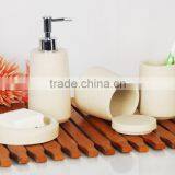 Artificial Stone Bathroom Bath Accessories Set/stone Bathroom Accessories/Tumbler/Soap Dispenser/Soap Dish/Toothbrush Hold thumbnail-1