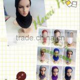 C074 New Style Ninja Inner Underscarf With Shiny Stiff Front thumbnail-2