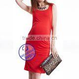 Custom Spandex Rayon Plain Maternity Sleeveless Dresses thumbnail-2