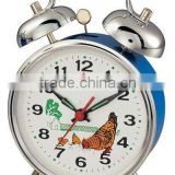 4 inches metal case mechanical alarm clock