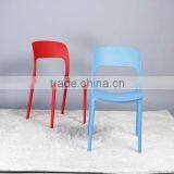 New Design Padded Stackable Bright Colored Outdoor Plastic Chairs thumbnail-2