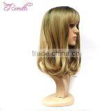 Pretty Fashion Peruvian Human Hair Wig Wavy Cheap Hair thumbnail-4