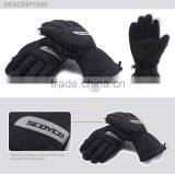 Motorcycle Gloves MC32 Waterproof and Thermal Gloves Touch Screen Material on Fingers thumbnail-2