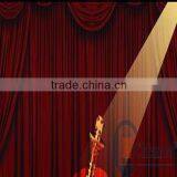 China Stage Decoration Ready Made Drapes and Curtains thumbnail-1
