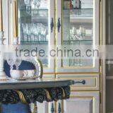 French Style 2 Door 2 Drawer Bookcases (2105)