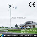 Pitch controlled wind turbine 10kW from SUNYON