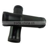 Motorcycle Handlebar Rubber Hand Grips Black Bronze Aluminum With Bar Ends Caps thumbnail-4