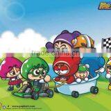 Rubber Kids Table Mats/ Plastic Carton Desk Mat/ Kid Plastic Play Mat thumbnail-6