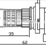 DC 12V White Color Led Fog Light 9005 48SMD 3014 LED Backup Reverse Signal 9005 9006 Turn Light Bulb 9005 Car Fog Lamp thumbnail-2