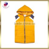 yellow winter vest