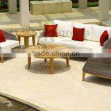 Wooden Sofa and Round Table - New Style of Wicker Design Garden Outdoor Set