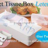 Home Household Goods Office Tools Items Gift Cleaning Tool Product Wet Tissue Machine Plastic Tissue Boxes Container Cover 76058 thumbnail-1