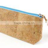Special Fabirc Fashion Natural Cork Wood Makeup Bag thumbnail-4