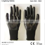 cheap EN 388 EN 420 nitrile coated work gloves