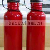 Stainless Steel Sports Bottle With Straw/drinking Bottle With Lifting Handle/ Mirror Polished Water Flask thumbnail-4