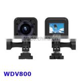 WDV800 Cube Full HD Action Camera Sport DVR Video Camera Waterproof 1.5 inch Mini Web Camera
