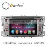 Ownice 7" Car Dvd for Ford Focus Quad Core Pure Android 4.4.2 Support DVR TPMS Built-in Wifi thumbnail-1