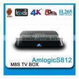 Shiningworth M8S Amlogic S812 2G/8G Quad-core HD Media Player 5g /2g Wifi Google H.265,KODI 14.2 thumbnail-5