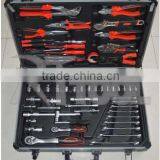 hz Rttool 118pcs High Quality Aluminium Caset Ool Kit Socket Wrench Household Tool Kit