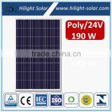 TUV IEC CE High Quality Poly PV Solar Panel 190Wp thumbnail-1