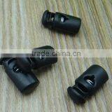 Plastic Toggle Spring Stop Single Hole String Cord Lock