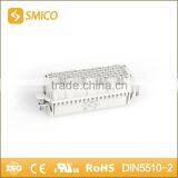 Industrial Crimp Terminal Copper Alloy 108Pins Current 10A Voltage 250V Heavy Duty Connector Similar Harting 09161083001 /3101 thumbnail-2