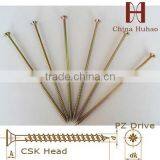 Desk Screws Blue Color Zinc Galvanized Wood Screws Chipboard Screw thumbnail-1