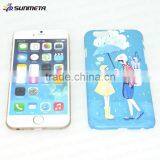 Factory Directly Sunmeta Blank 3D Cell Phone Case Sublimation Phone Case(IP6)