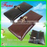Hot selling fancy ladies genuine leather ladies party hand clutch purse with high quality