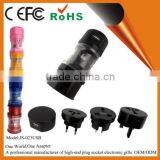 Fashion Business Gift Multi World Uk To Euro Plug Travel Universal Adapter thumbnail-5