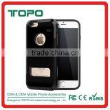 High Quality Scrub TPU+PC Case With Card Candy Color Mobile Phone Housings for Iphone 6 6s Plus thumbnail-5